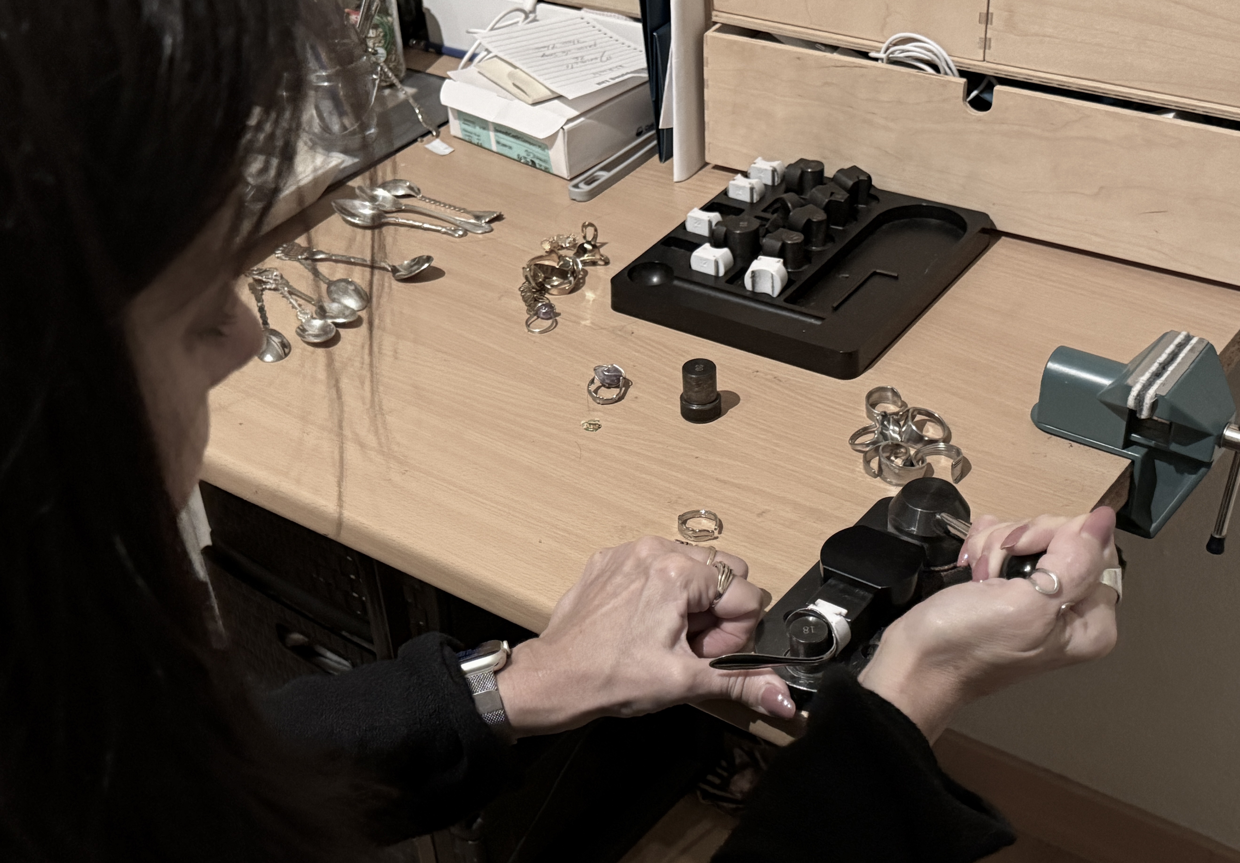 Outils de bijouterie artisanale